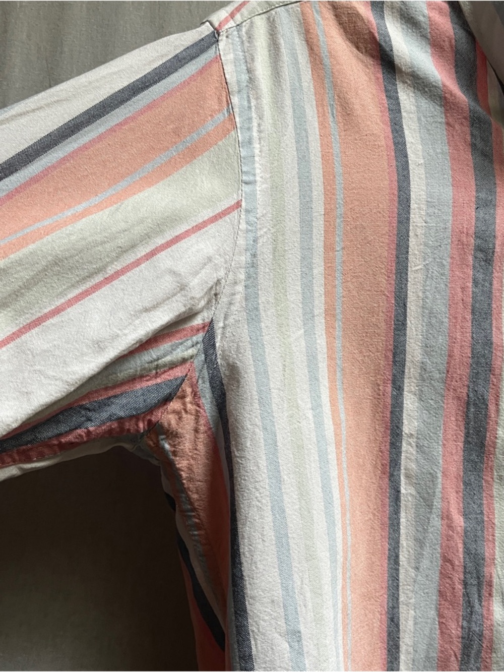 Ralph Lauren Custom Fit Striped Button-Down Shirt Sz L - Picture 7 of 7